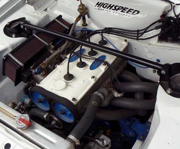 Escort BDG motor med MoTeC